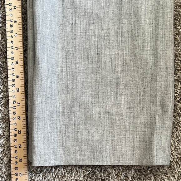 Abercrombie & Fitch Sloane Tailored Wide Leg Pants Gray in Size 6 - Picture 9 of 14